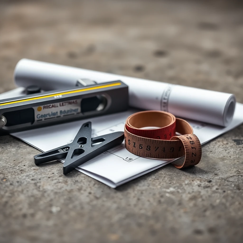 M&J Construction professional workspace and tools